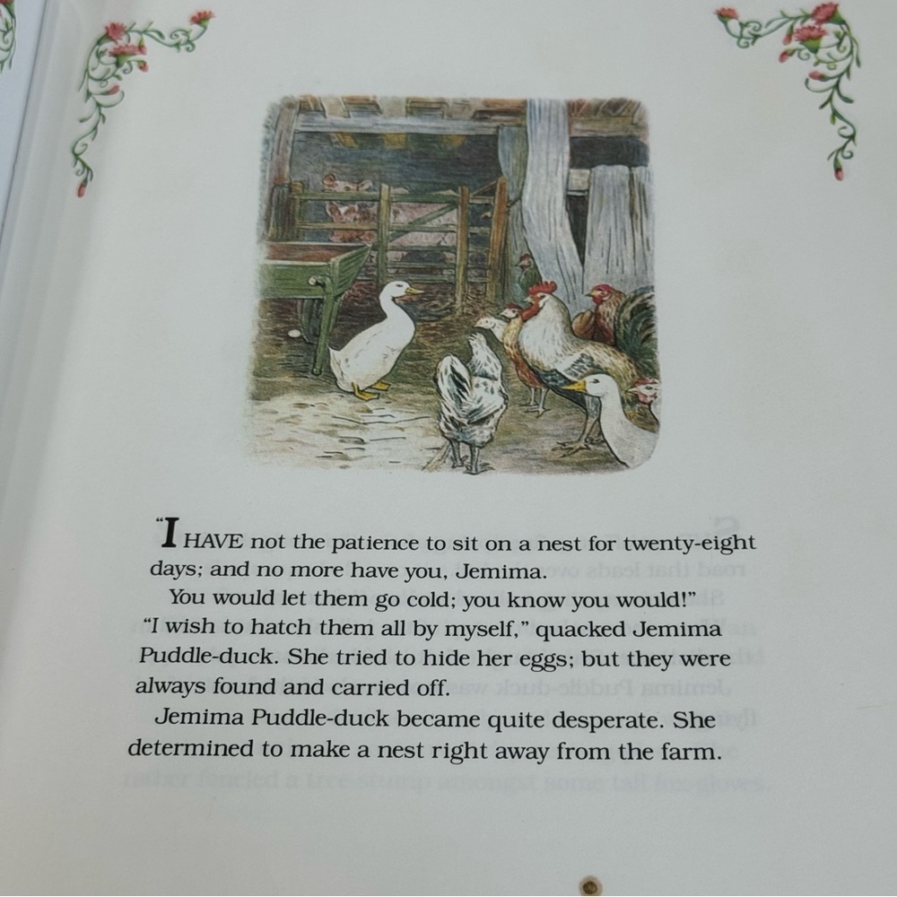 The Tale of Benjamin Bunny and Jemima Puddle-Duck Books 1992 - Picture 8 of 10